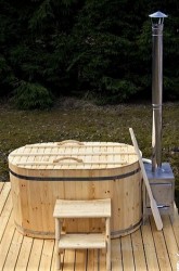 Wooden hot tub "Ofuro" L-1.60