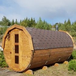 SPA Sauna rundt modell "Barrile" 4M